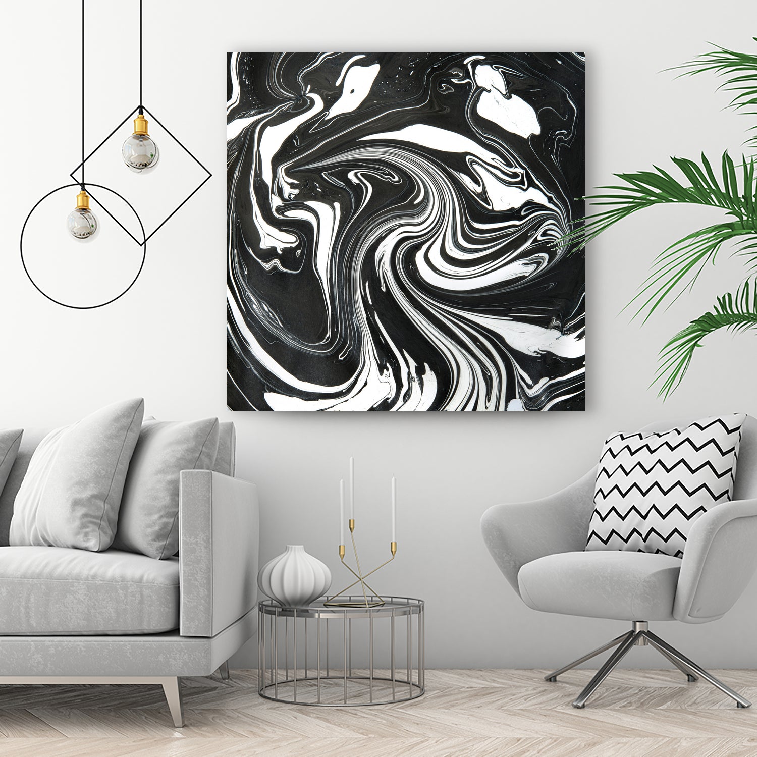 Marble texture I by Tania Amrein on GIANT ART - black digital drawing