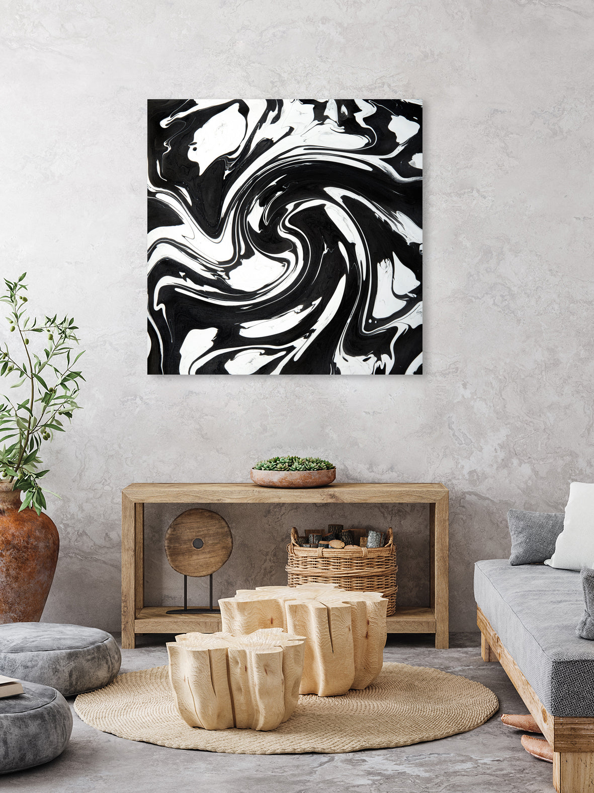 Marble III by Tania Amrein on GIANT ART - black digital drawing