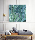 Green marble I by Tania Amrein on GIANT ART - green digital drawing