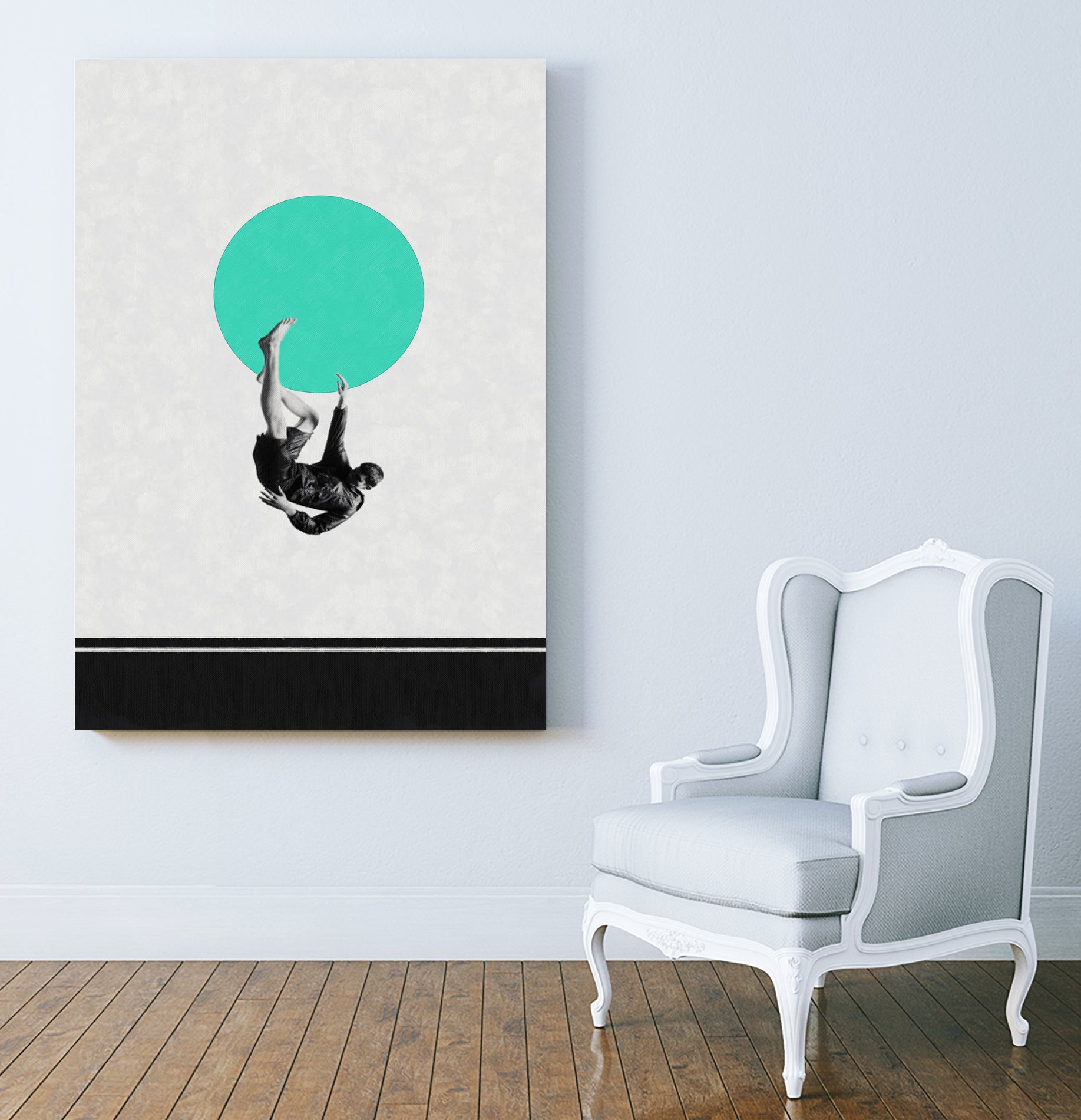 Look at me I'm falling ... by Menelaos Trompoukis on GIANT ART - gray digital drawing