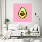 HEDGEHOCADO by Jonas Loose on GIANT ART - green photo illustration