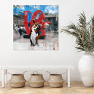 Love II by José Luis Guerrero on GIANT ART - red digital painting