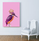 QUEENFISHER by Jonas Loose on GIANT ART - pink photo manipulation