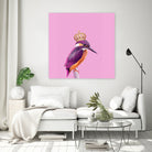 QUEENFISHER by Jonas Loose on GIANT ART - pink photo manipulation