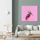 QUEENFISHER by Jonas Loose on GIANT ART - pink photo manipulation