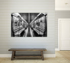 NYC subway N train by Jianfeng Chen on GIANT ART - black photo manipulation