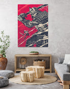 Resistor by Dean Falsify Cook on GIANT ART - red digital painting