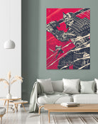 Resistor by Dean Falsify Cook on GIANT ART - red digital painting