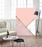 Glitter and marble by Denitsa Tsonkova on GIANT ART - pink digital drawing