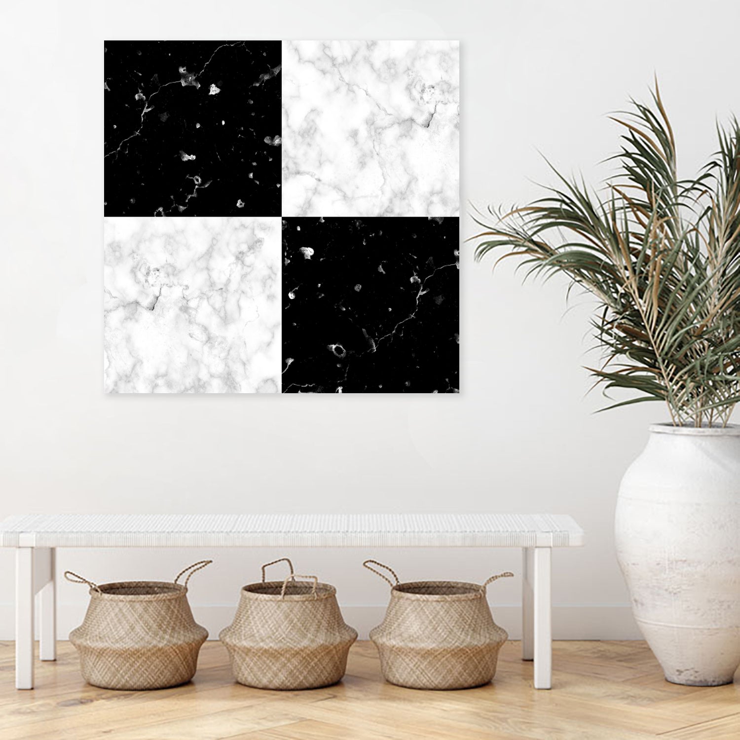 Black and white marble by Denitsa Tsonkova on GIANT ART - black digital drawing