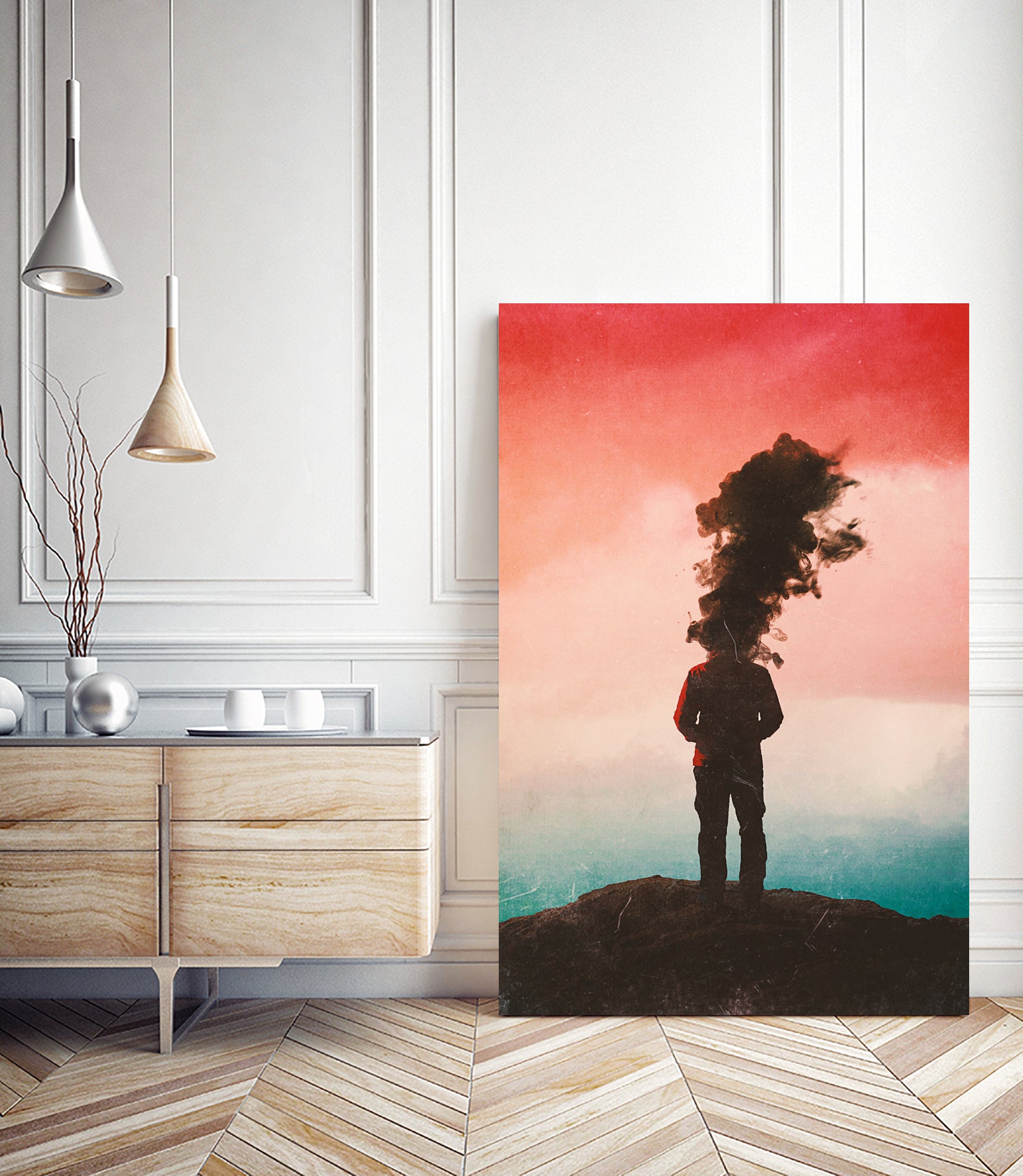 Smoker by Seam Less on GIANT ART - black photo manipulation