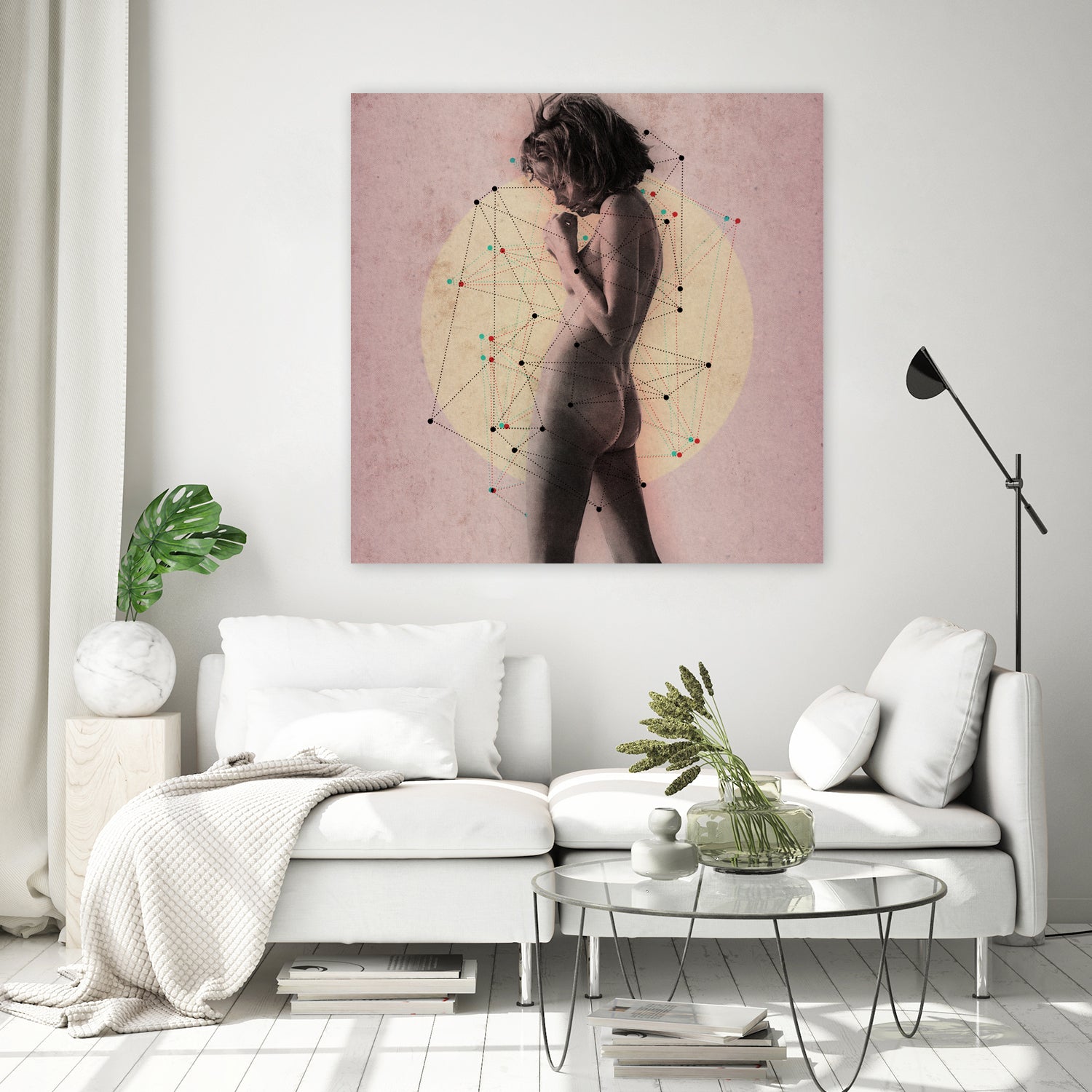 Pink Confusion by Sammy Slabbinck on GIANT ART - fuchsia photo illustration