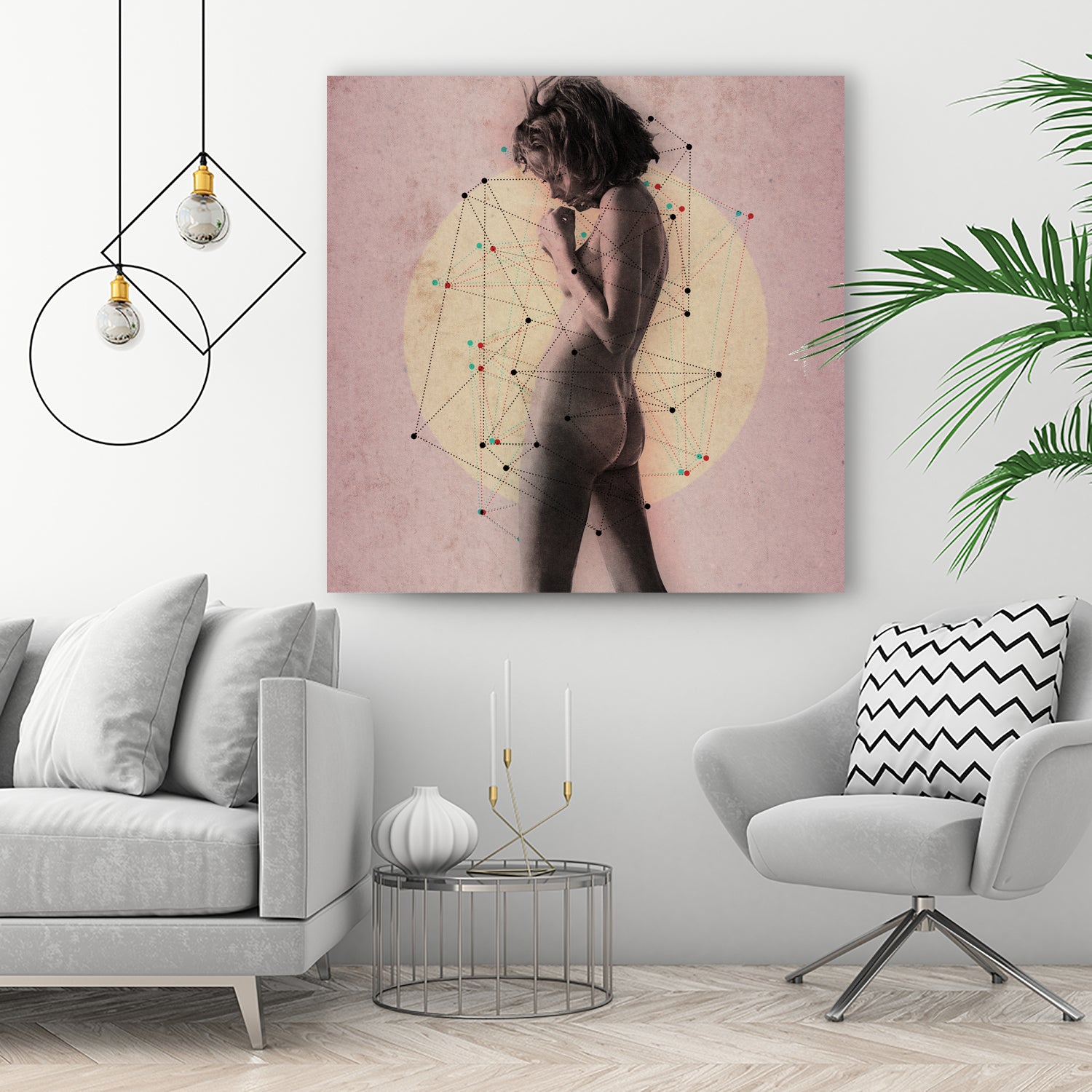 Pink Confusion by Sammy Slabbinck on GIANT ART - fuchsia photo illustration