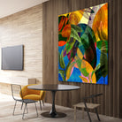 Retro Tropical Tiki Fantasy by Mar Cantón on GIANT ART - white digital painting