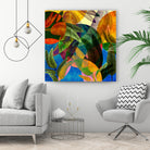 Retro Tropical Tiki Fantasy by Mar Cantón on GIANT ART - white digital painting