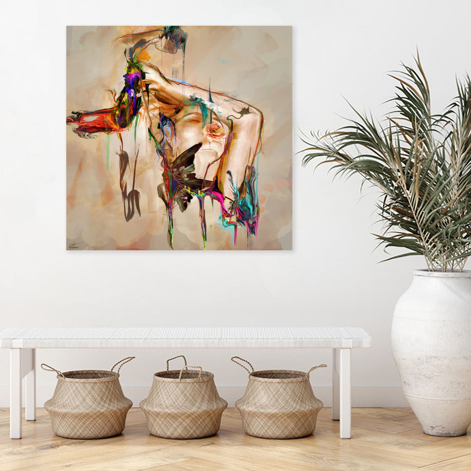 Empty by Archan Nair on GIANT ART - yellow digital painting