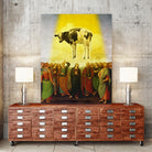 Abduction by José Luis Guerrero on GIANT ART - yellow digital painting