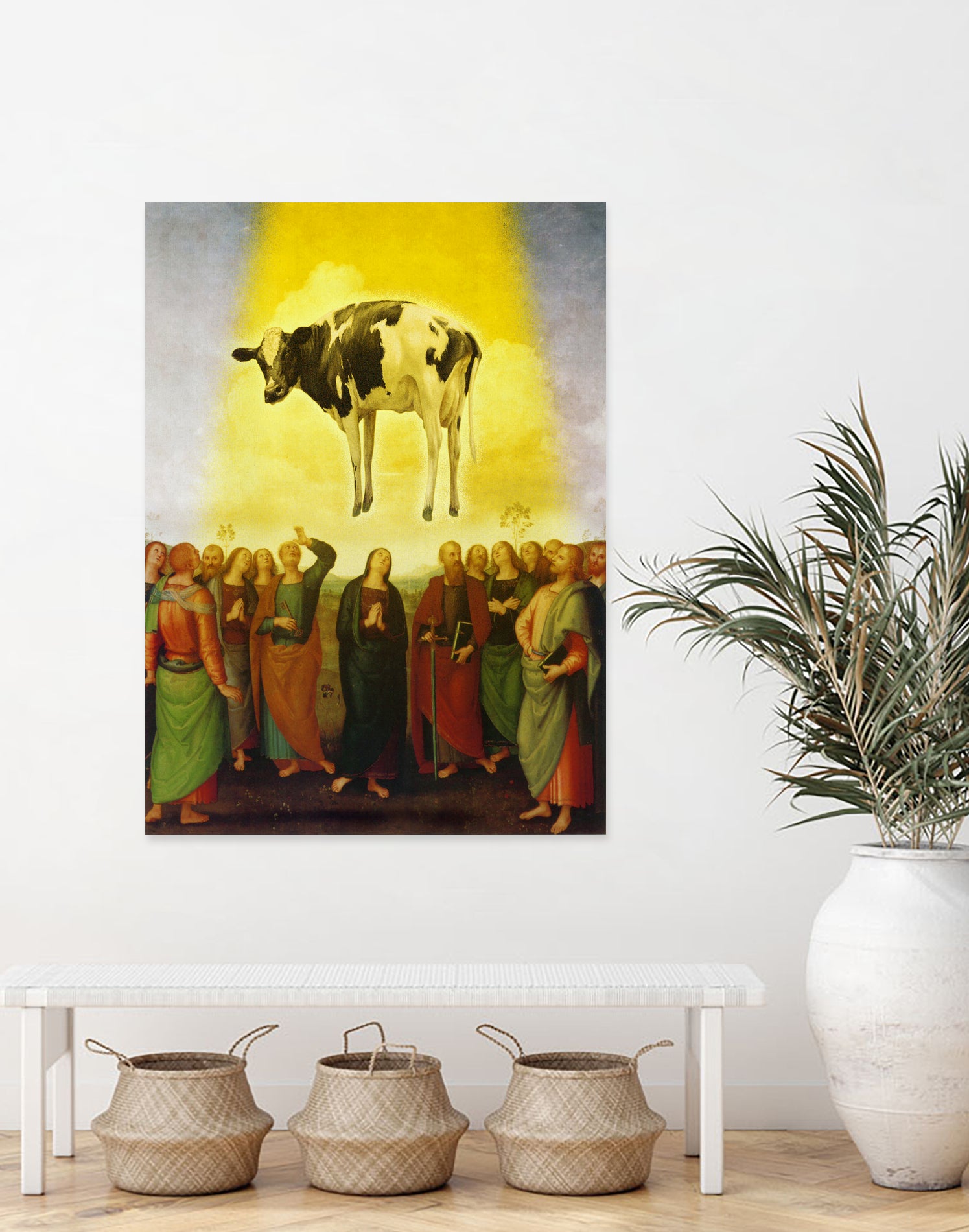 Abduction by José Luis Guerrero on GIANT ART - yellow digital painting