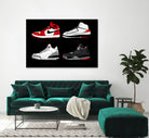 Jordans 84-89 by Nick Cocozza on GIANT ART - white photo illustration