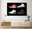 Jordans 84-89 by Nick Cocozza on GIANT ART - white photo illustration