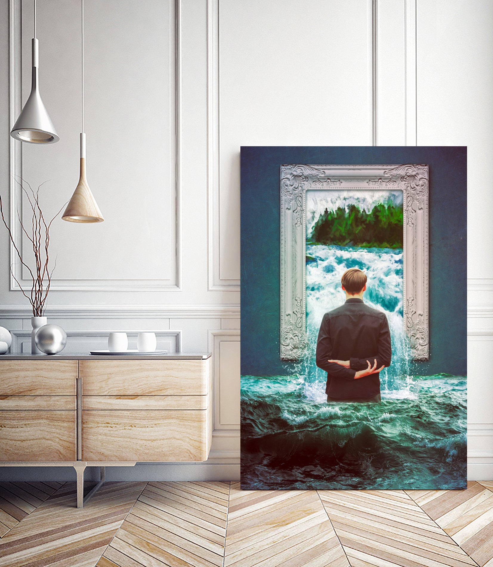 The Observer by Seam Less on GIANT ART - black photo manipulation