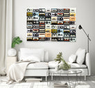 cassette print by irakli gergeshelidze on GIANT ART - white photo illustration