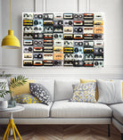 cassette print by irakli gergeshelidze on GIANT ART - white photo illustration
