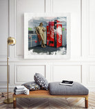 Taking a break by José Luis Guerrero on GIANT ART - red digital painting