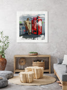 Taking a break by José Luis Guerrero on GIANT ART - red digital painting