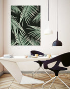 Green Palm Leaves Dream #1 by Anita & Bella Jantz on GIANT ART - green photo illustration