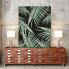 Green Palm Leaves Dream #1 by Anita & Bella Jantz on GIANT ART - green photo illustration