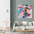 SAMO is Alive by Pink Pank on GIANT ART - pink mixed media