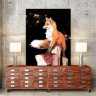 Fox by Sergio Marques on GIANT ART - brown digital painting