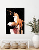 Fox by Sergio Marques on GIANT ART - brown digital painting