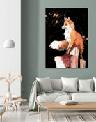 Fox by Sergio Marques on GIANT ART - brown digital painting