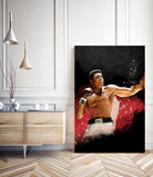 Muhammad Ali by Urvashi Suraiya on GIANT ART - red digital painting