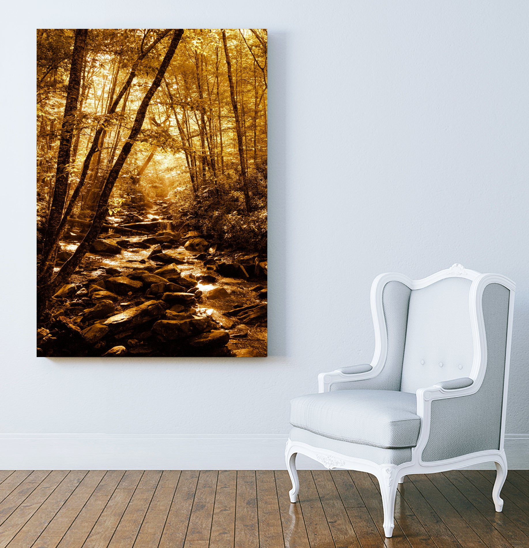 Komorebi by Kevin Westerman on GIANT ART - yellow photo manipulation