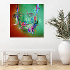 Hold On by Archan Nair on GIANT ART - green digital painting