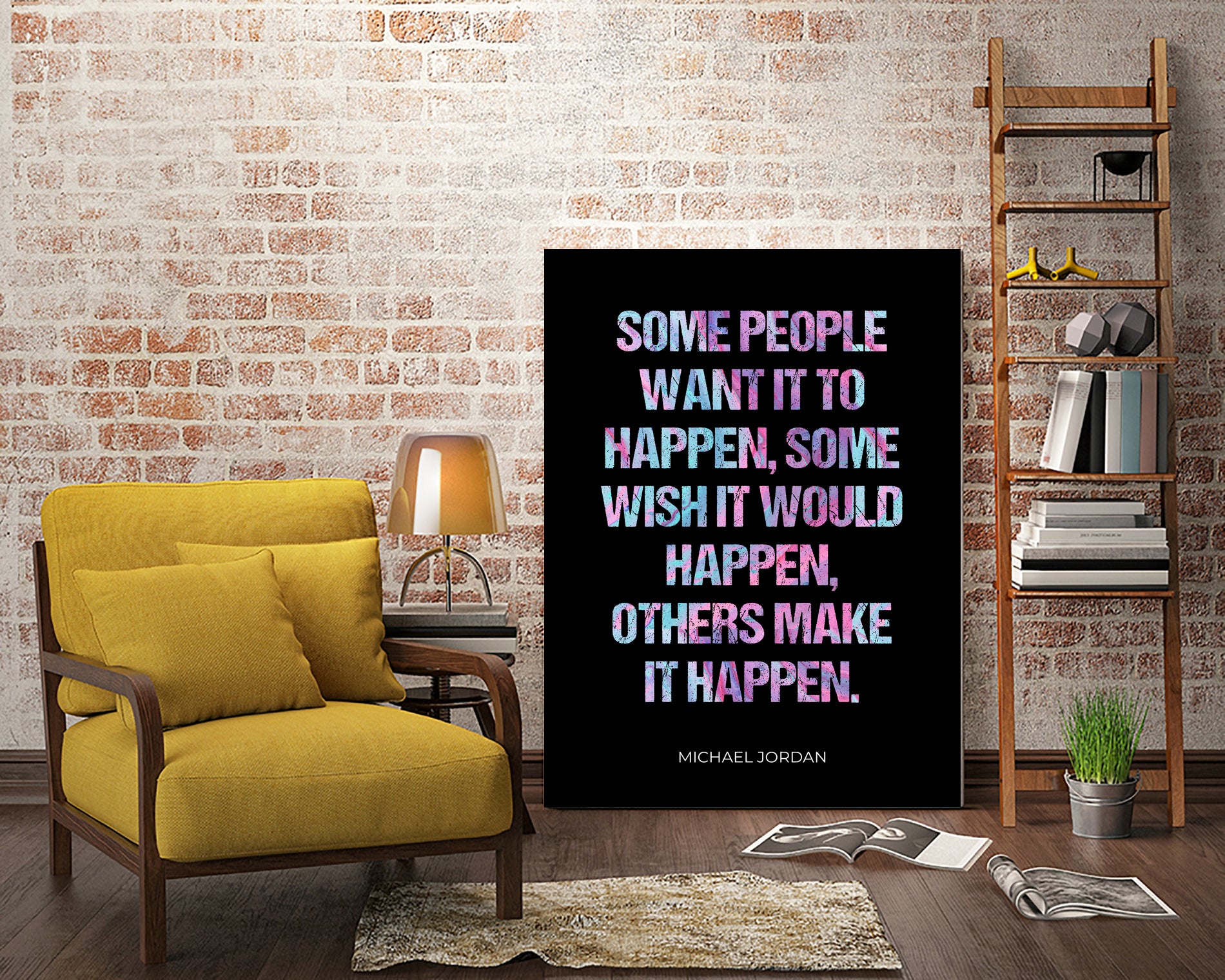 Jordan Quote by Tokitoki Design on GIANT ART