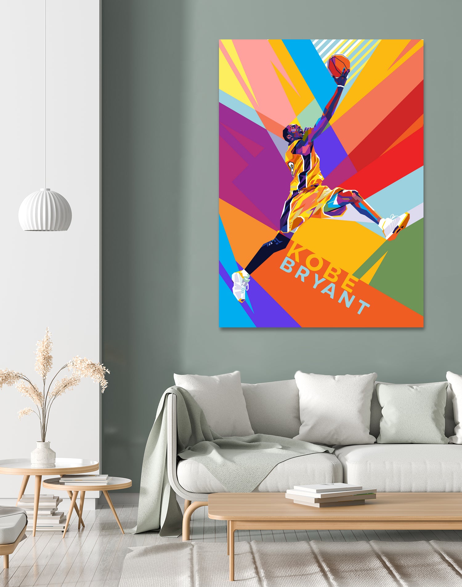 Young Kobe Bryant Pop Art by Laksana Ardie on GIANT ART