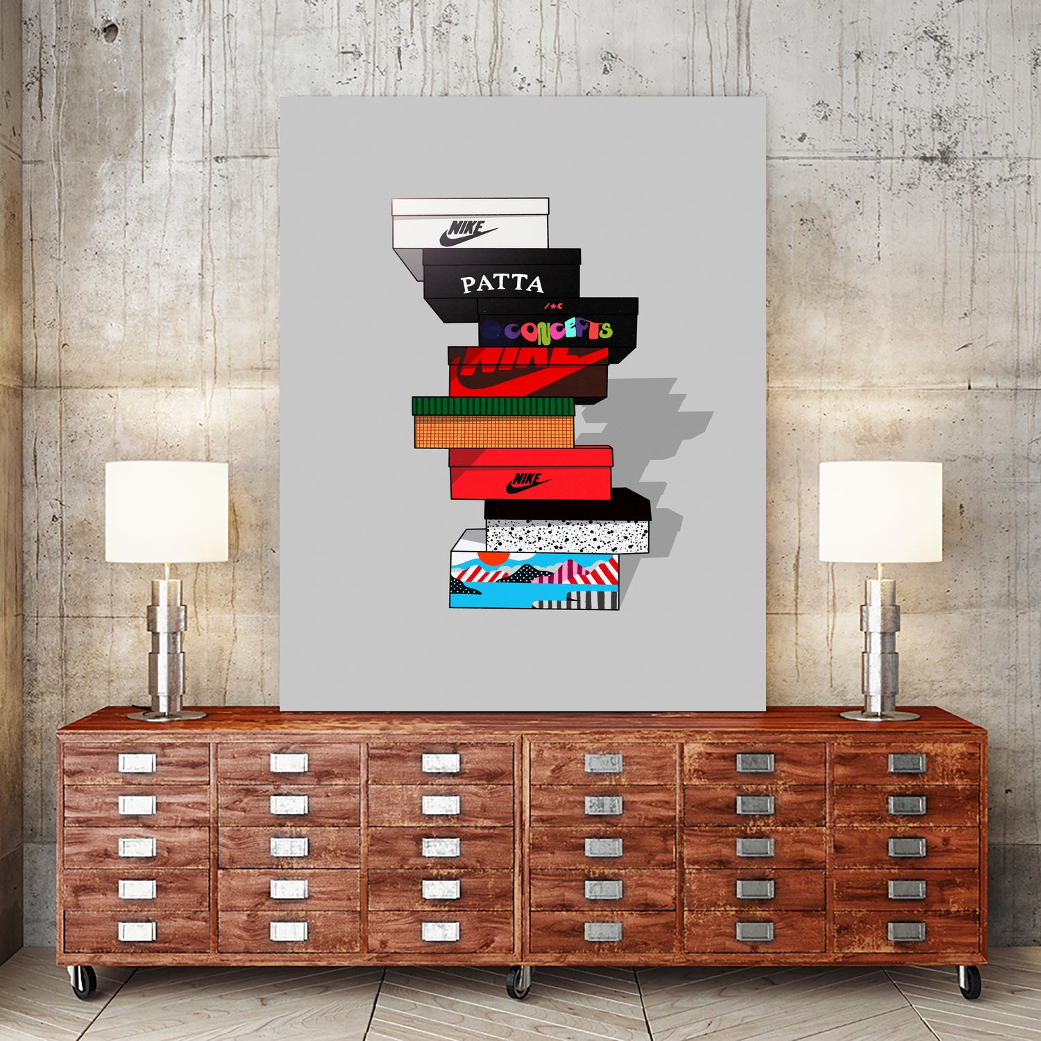 All Box by Yanuar Ahmat on GIANT ART