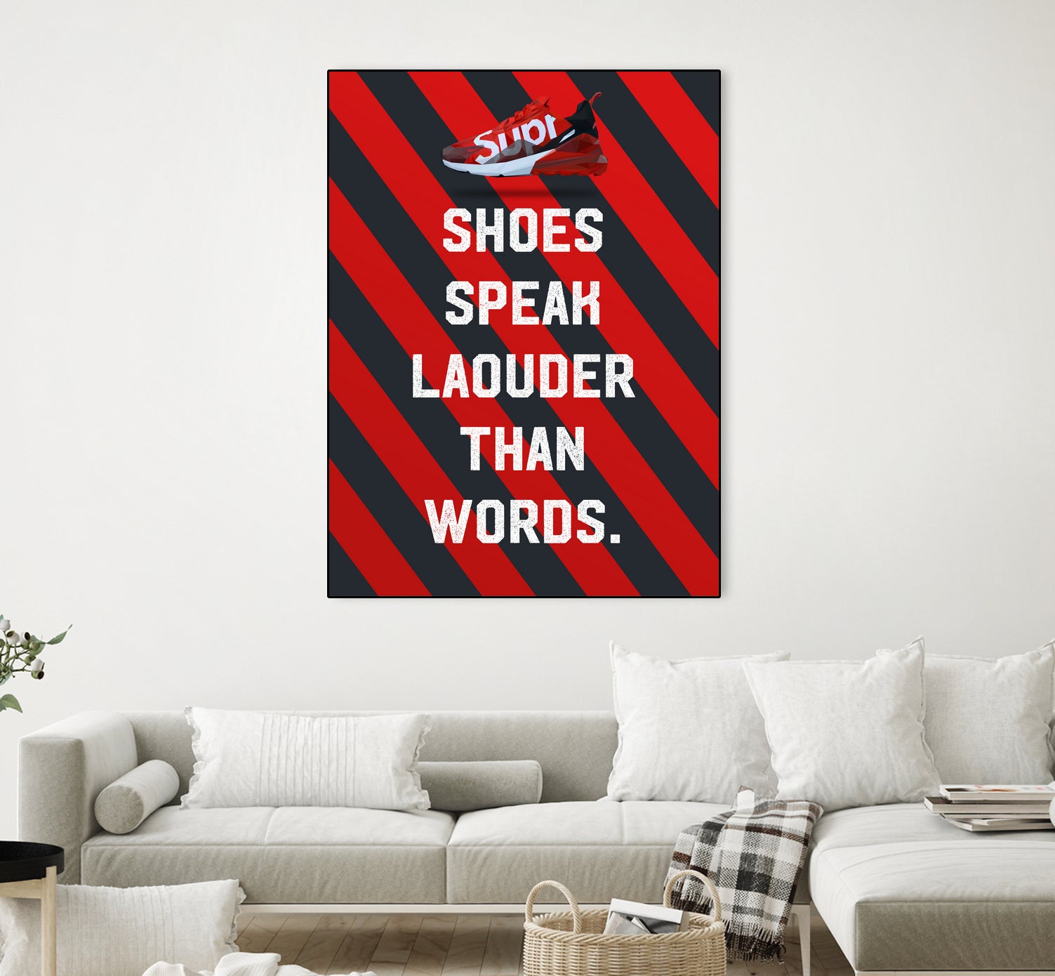 sneaker quotes MOTIVATION by Artnesia on GIANT ART