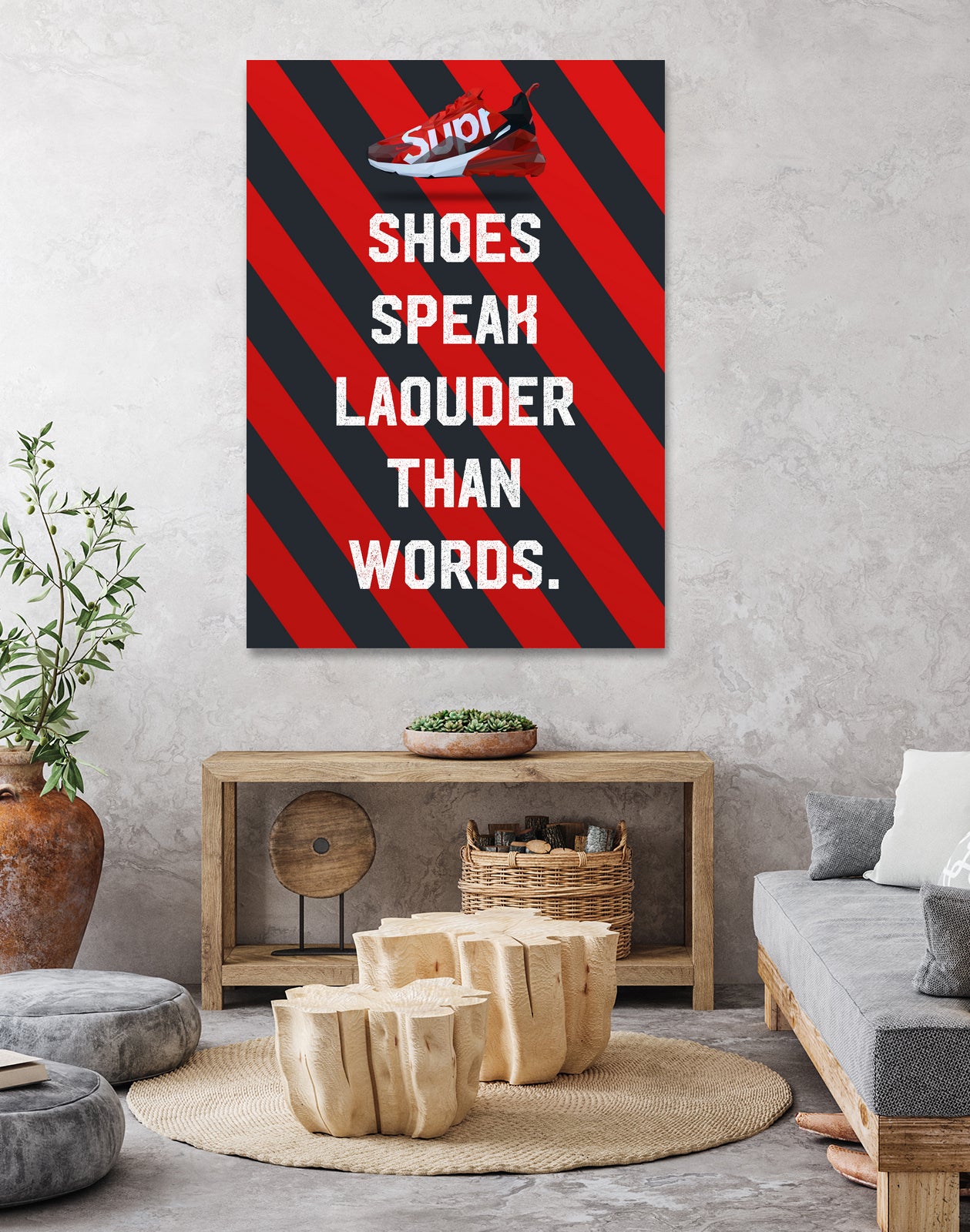sneaker quotes MOTIVATION by Artnesia on GIANT ART