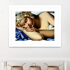 The Sleeping Girl I by Tamara de Lempicka on GIANT ART - blue master