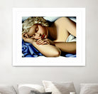 The Sleeping Girl I by Tamara de Lempicka on GIANT ART - blue master