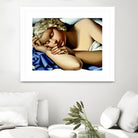 The Sleeping Girl I by Tamara de Lempicka on GIANT ART - blue master