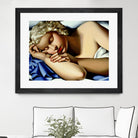 The Sleeping Girl I by Tamara de Lempicka on GIANT ART - blue master