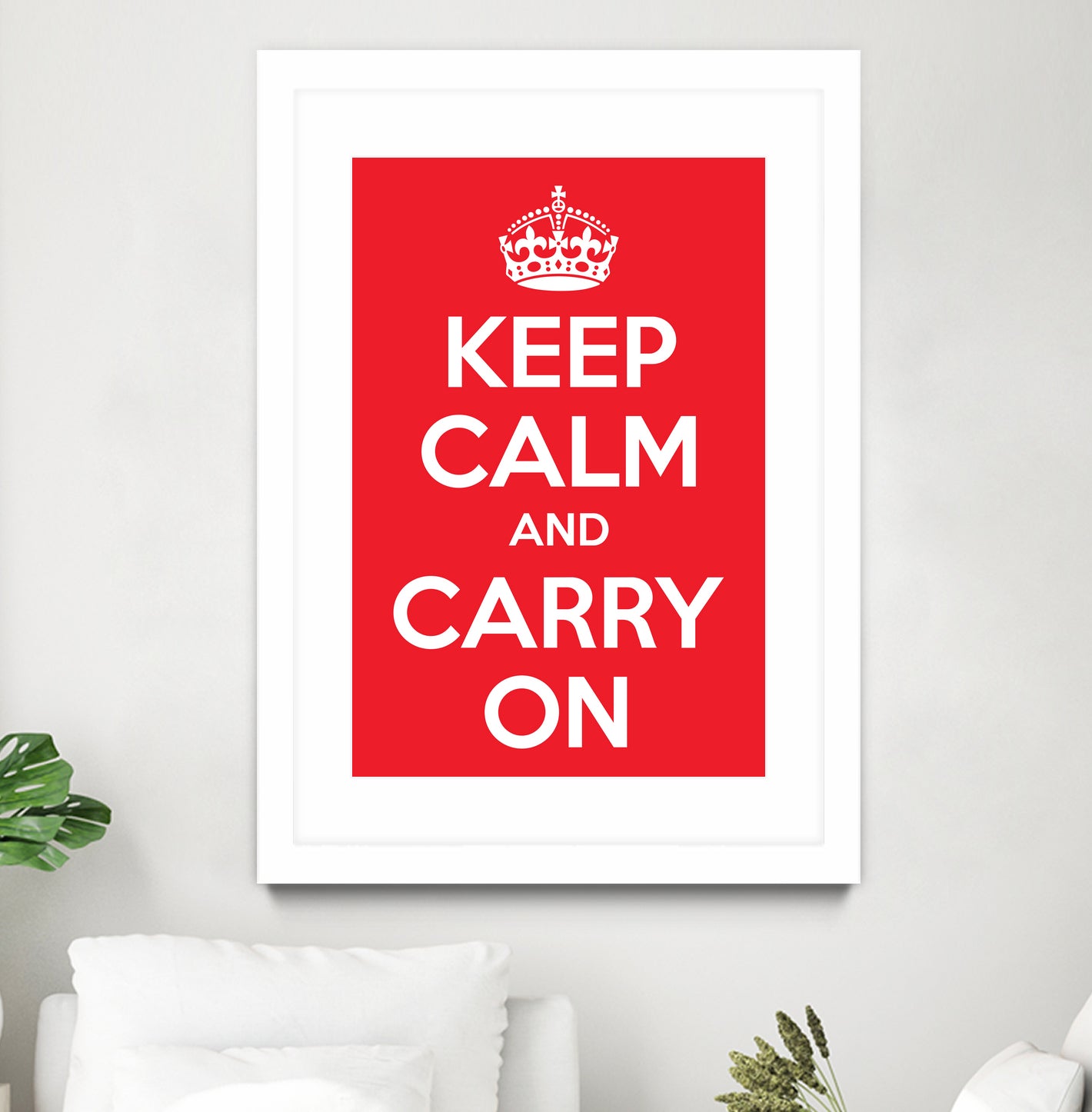 Keep Calm and Carry On by M Studio on GIANT ART - motivation