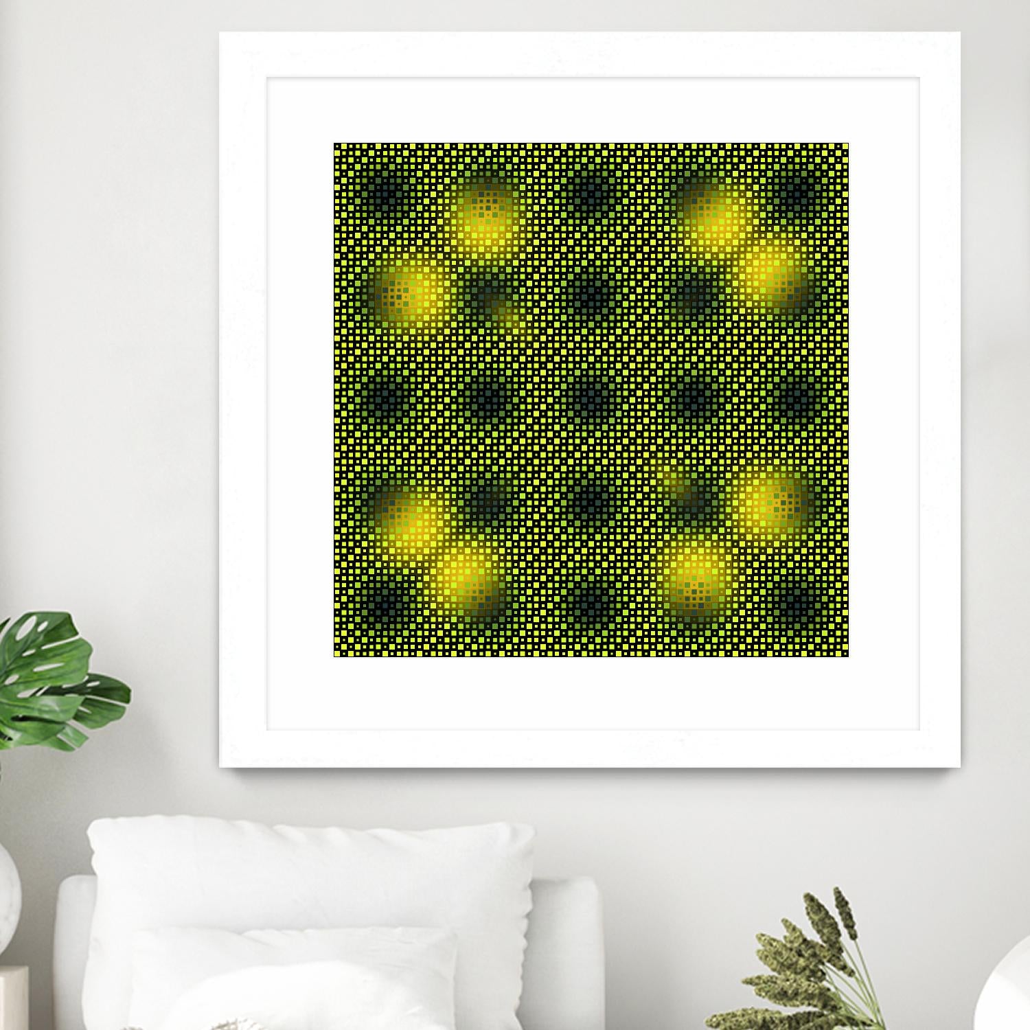 Pi_Dot_Pi_1-4_9 by Xosé Salgado on GIANT ART - black digital square