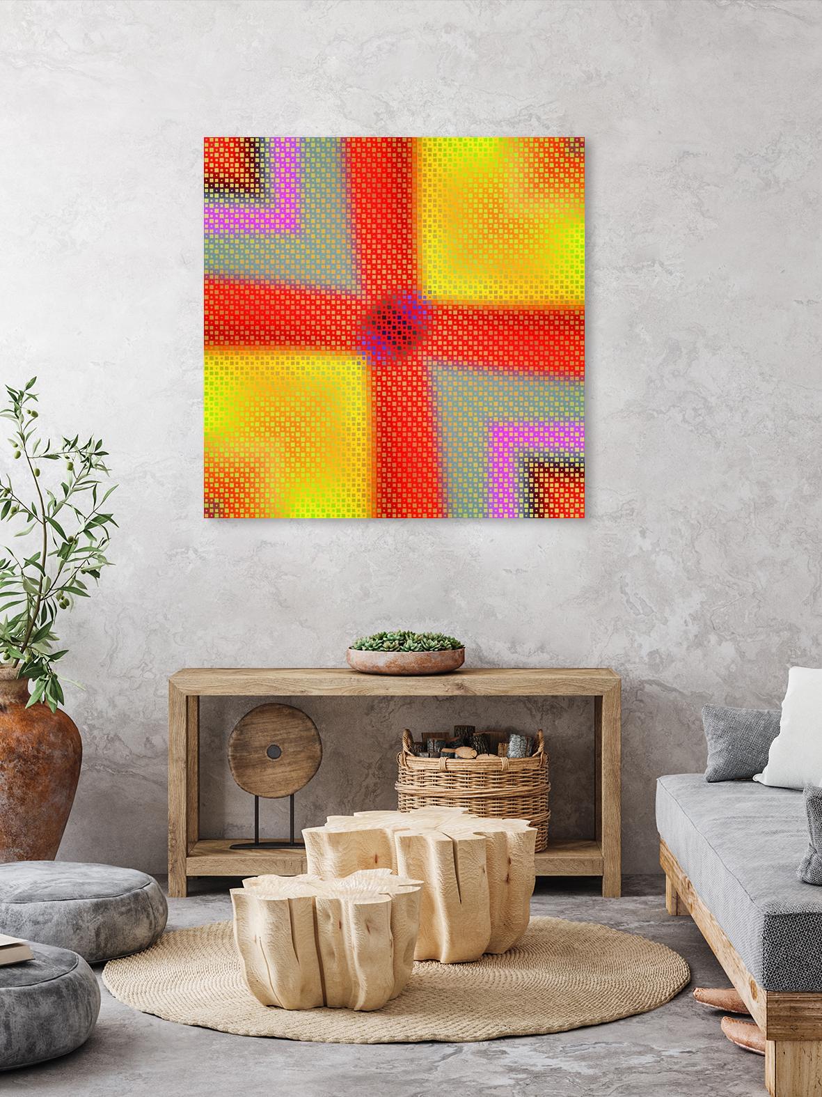 Pi_Dot_Pi_1-6_7 by Xosé Salgado on GIANT ART - orange digital vibration